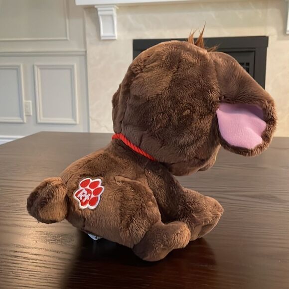Rescue Tales Chocolate Lab Plush Pet Toy The Little Tikes Company Great Conditio - Picture 3 of 6